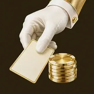 Hand dealing card — Winshark