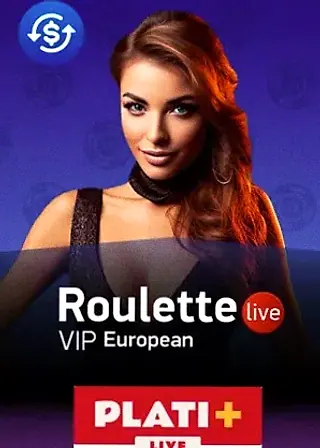 Roulette VIP European live game cover