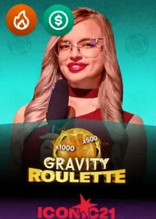 Gravity Roulette live game cover
