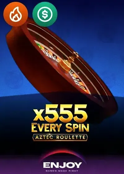 Aztec Roulette x555 live game cover