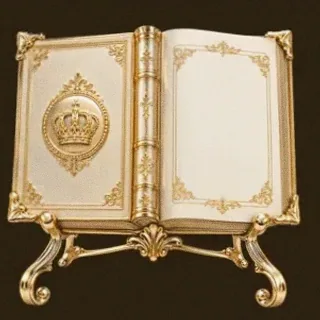 Ornate open book — Winshark