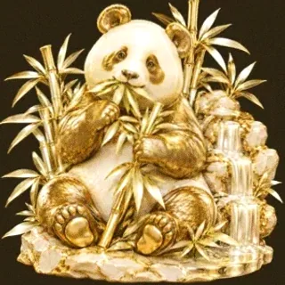 Panda eating bamboo — Winshark