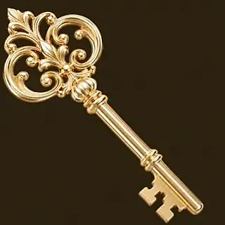 Ornate antique key — Winshark